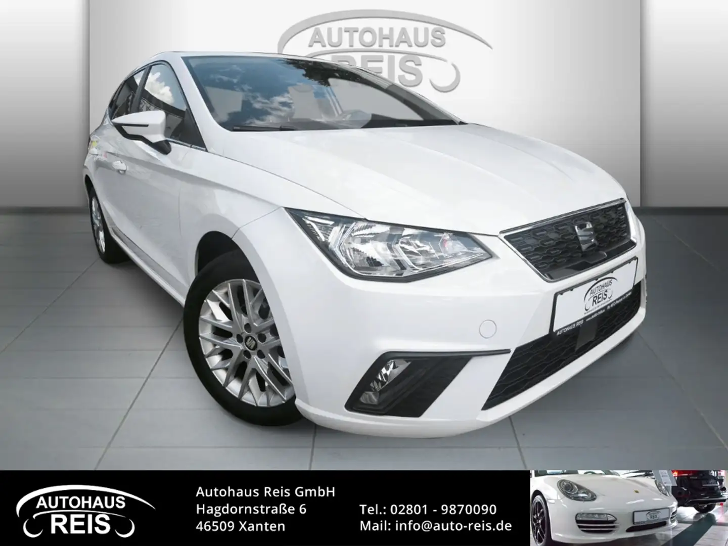 SEAT Ibiza 1.0 TSI STYLE DAB SITZHZG. APPLE/ANDROID BLUETOOTH Weiß - 1