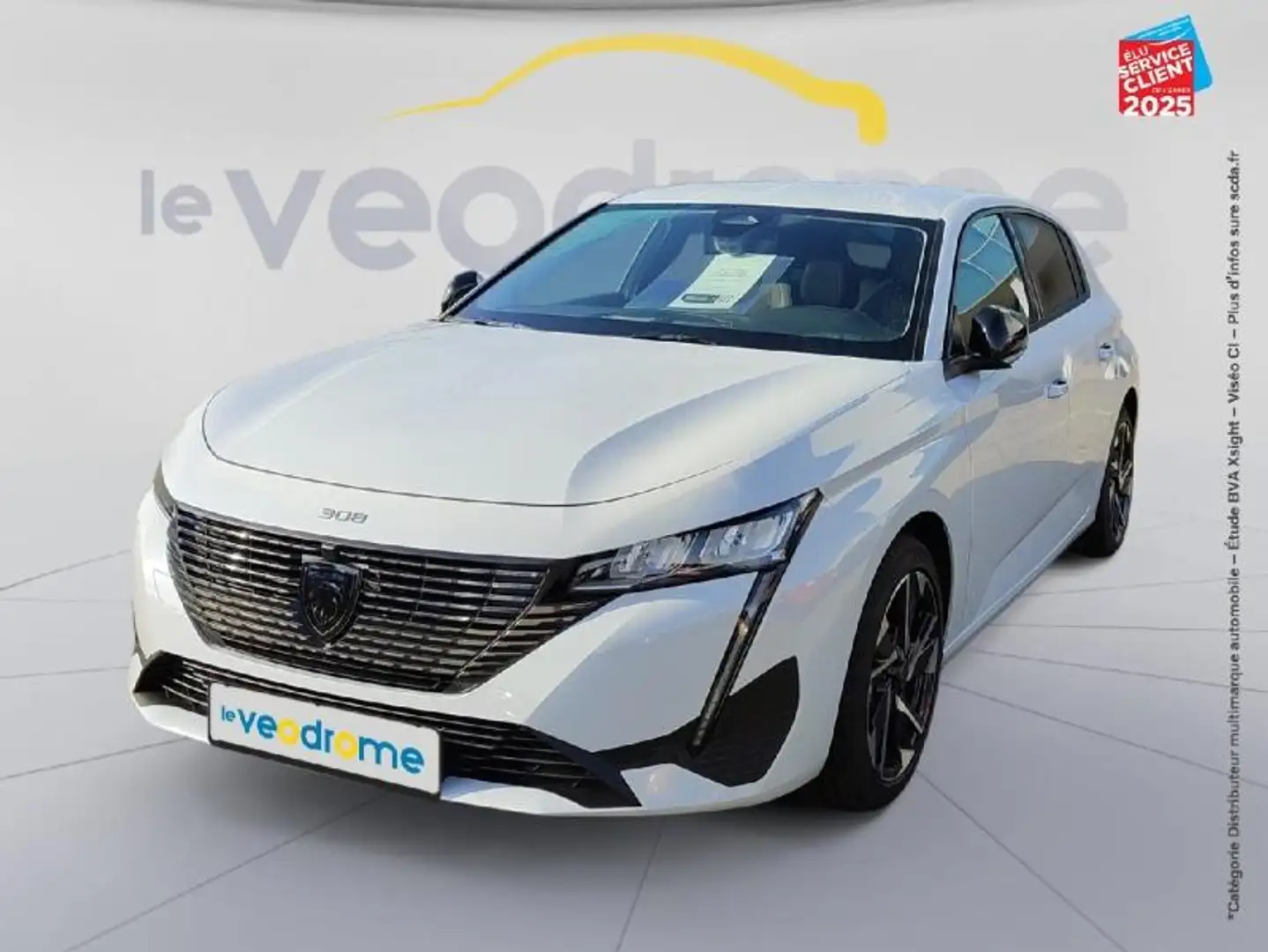Peugeot 308 1.5 BlueHDi 130ch S\u0026S Allure EAT8 Weiß - 1