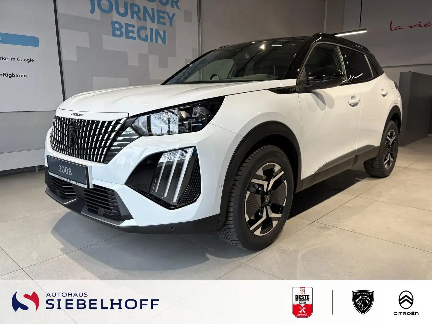 Peugeot 2008 Business GT HYBRID 145 e-DSC6 Bianco - 2
