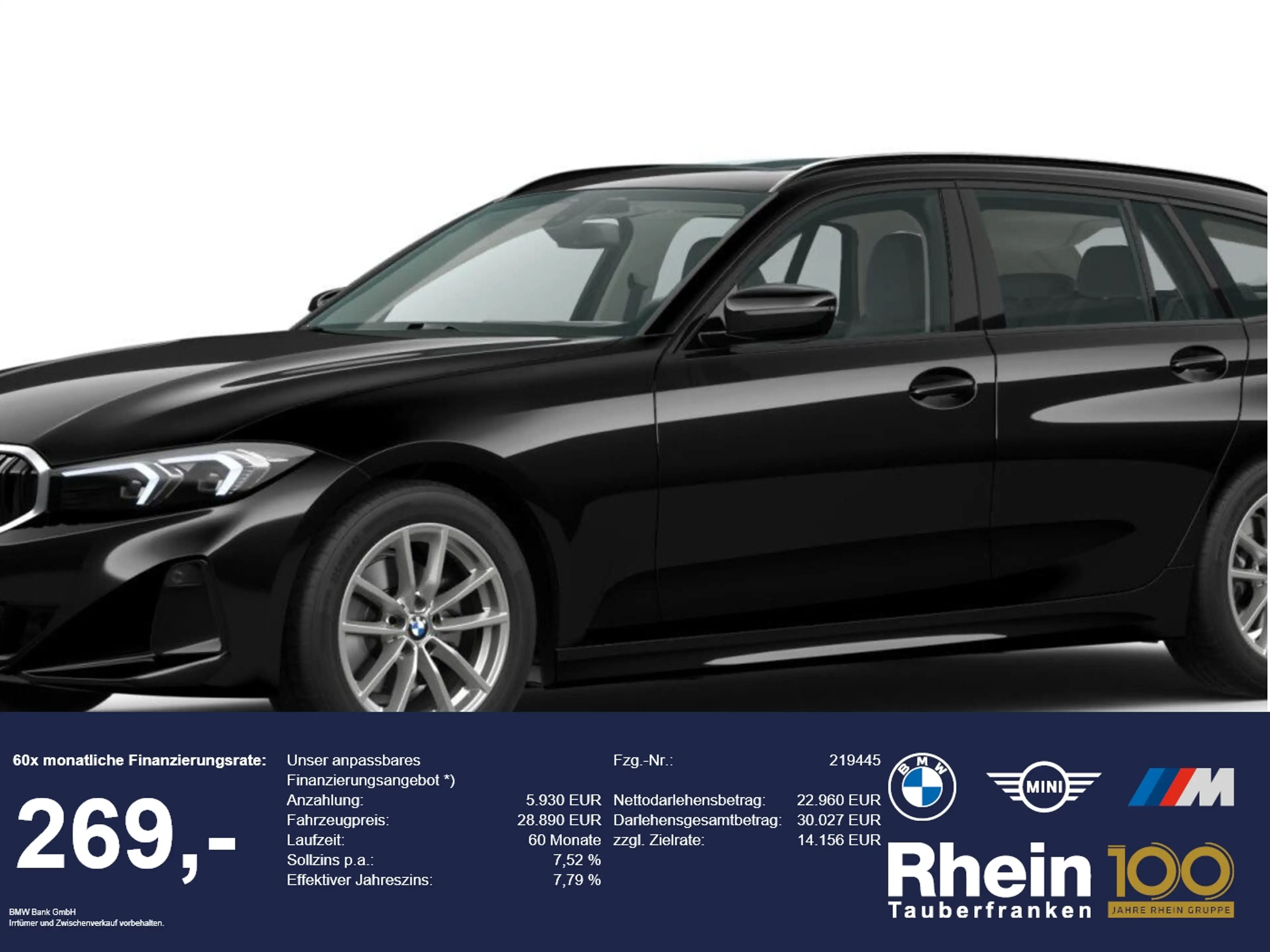 BMW 318 i A Touring LED/PANO/NAVI/TEMPO/PDC/SH/LCI