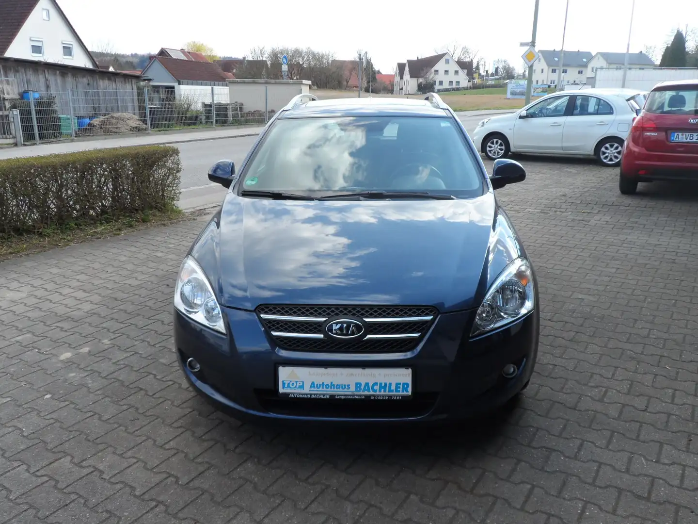 Kia Ceed SW / cee'd SW EX~1.Hd.~unfallfr.~AHK~Klima~ALU~M&S~NR~PDC~ Modrá - 2