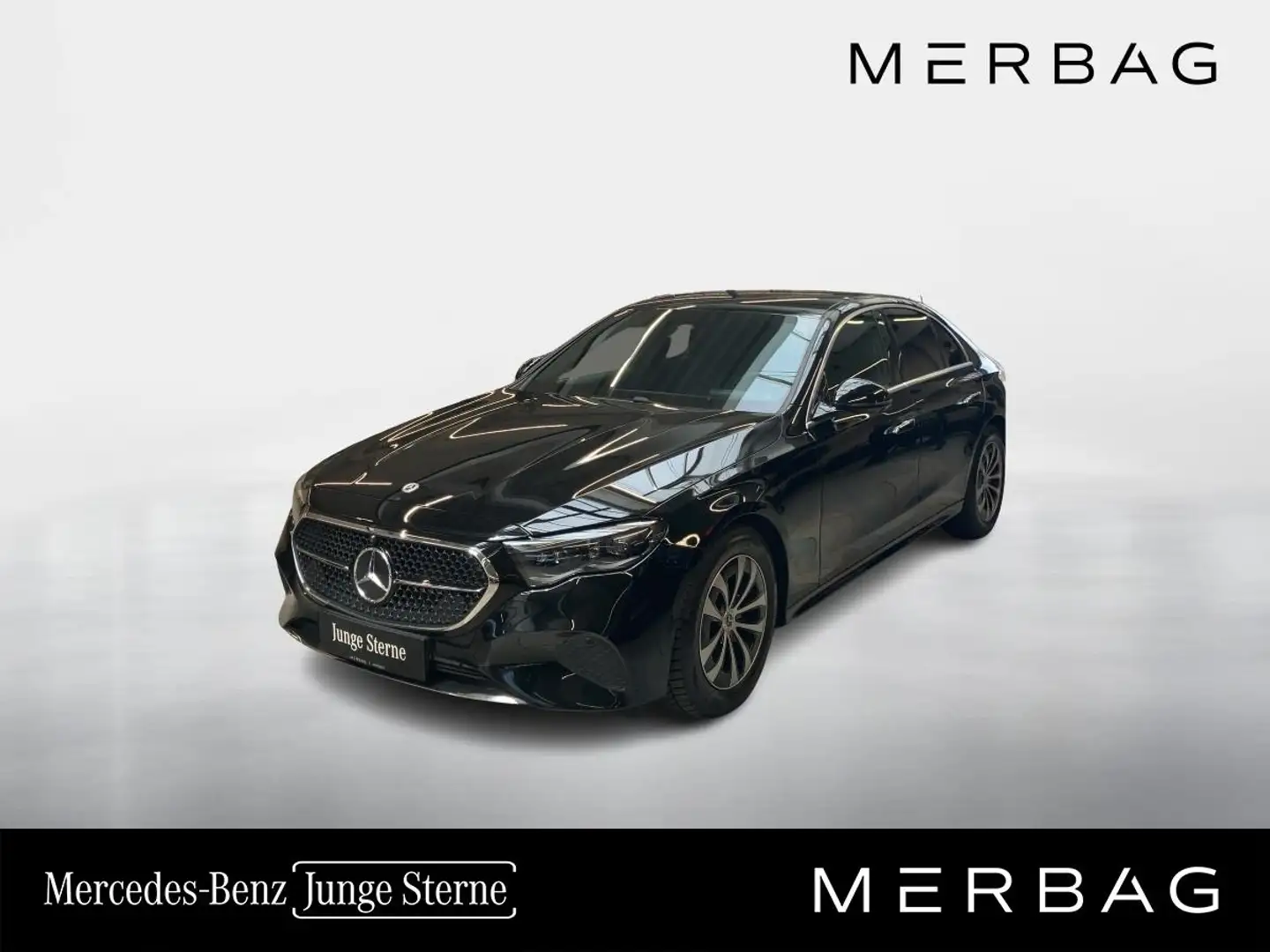 Mercedes-Benz E 200 d Limousine Schwarz - 1