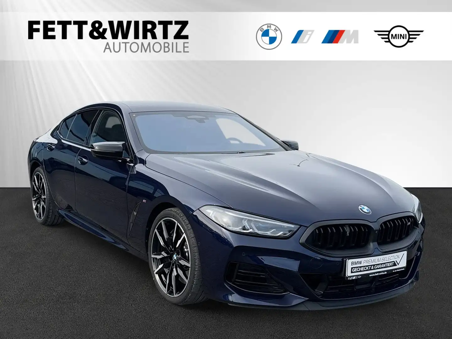 BMW M850 i xDrive Gran Coupé LR775,-br.o.Anz.27Mon./5'Km p. Blau - 1
