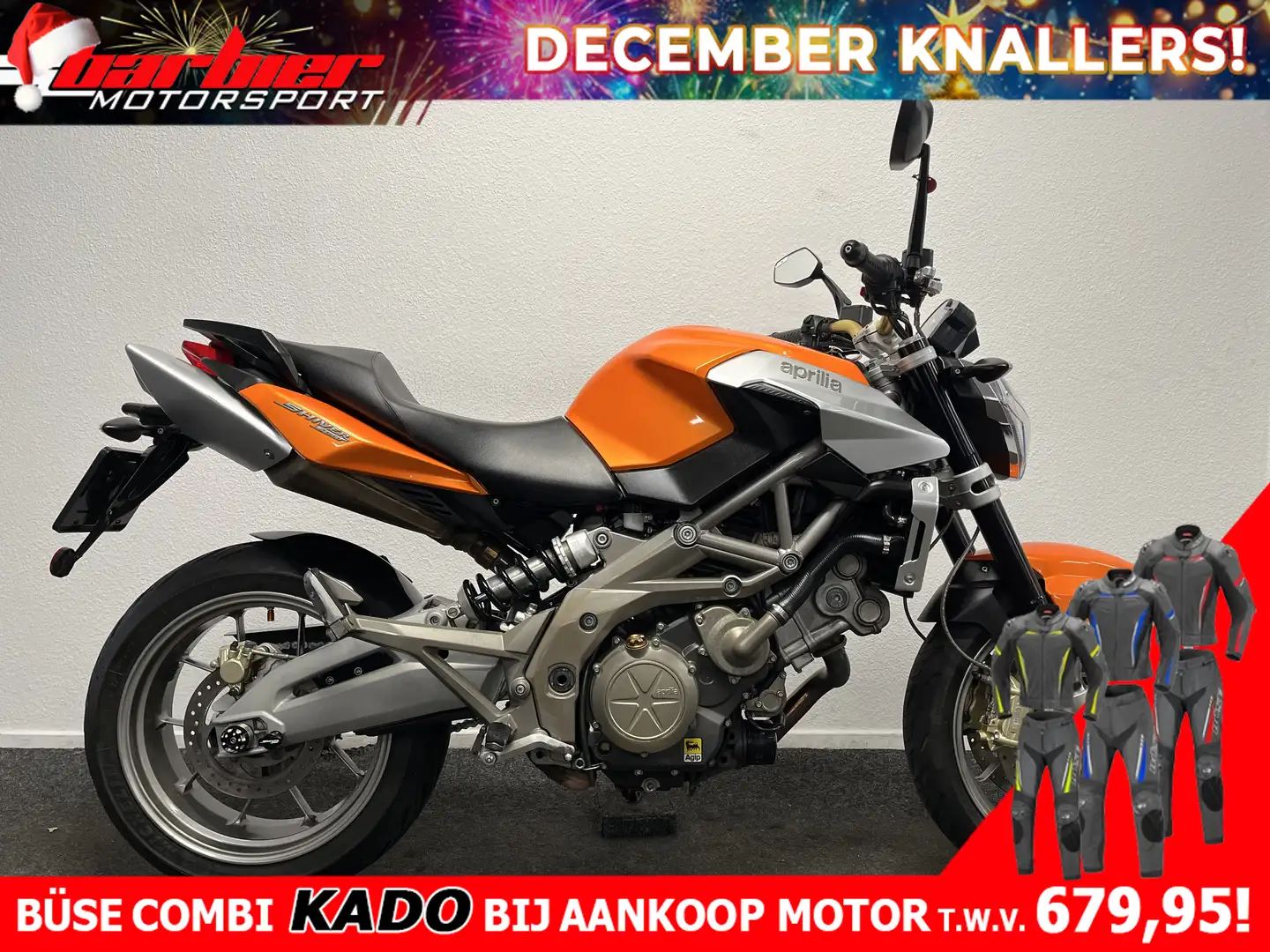Aprilia Shiver 750 Naranja - 1