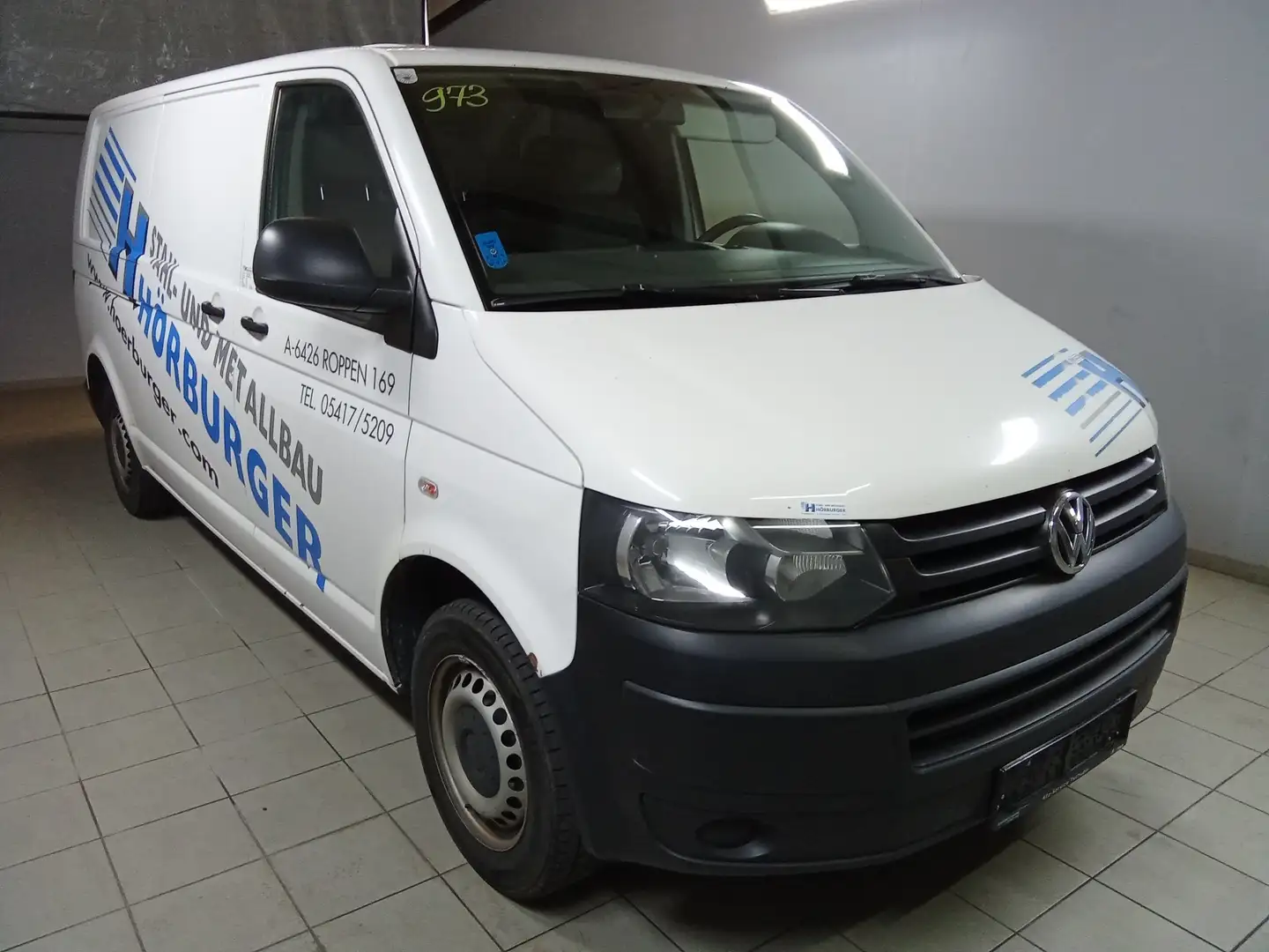 Volkswagen Transporter T5 Kastenwagen Weiß - 2