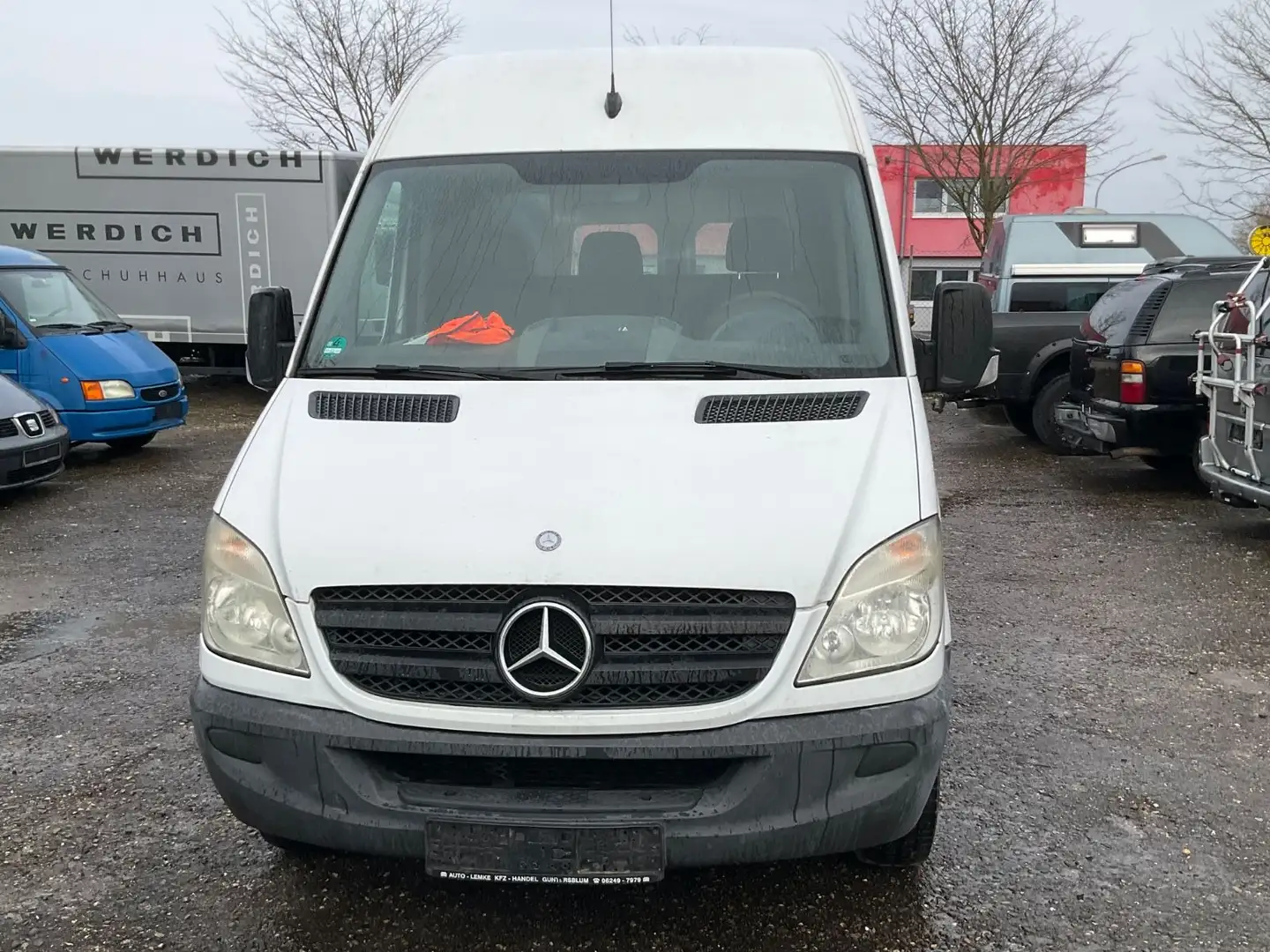 Mercedes-Benz Sprinter II 211 CDI * Hoch+Lang L2H2 * Klima ! Weiß - 2