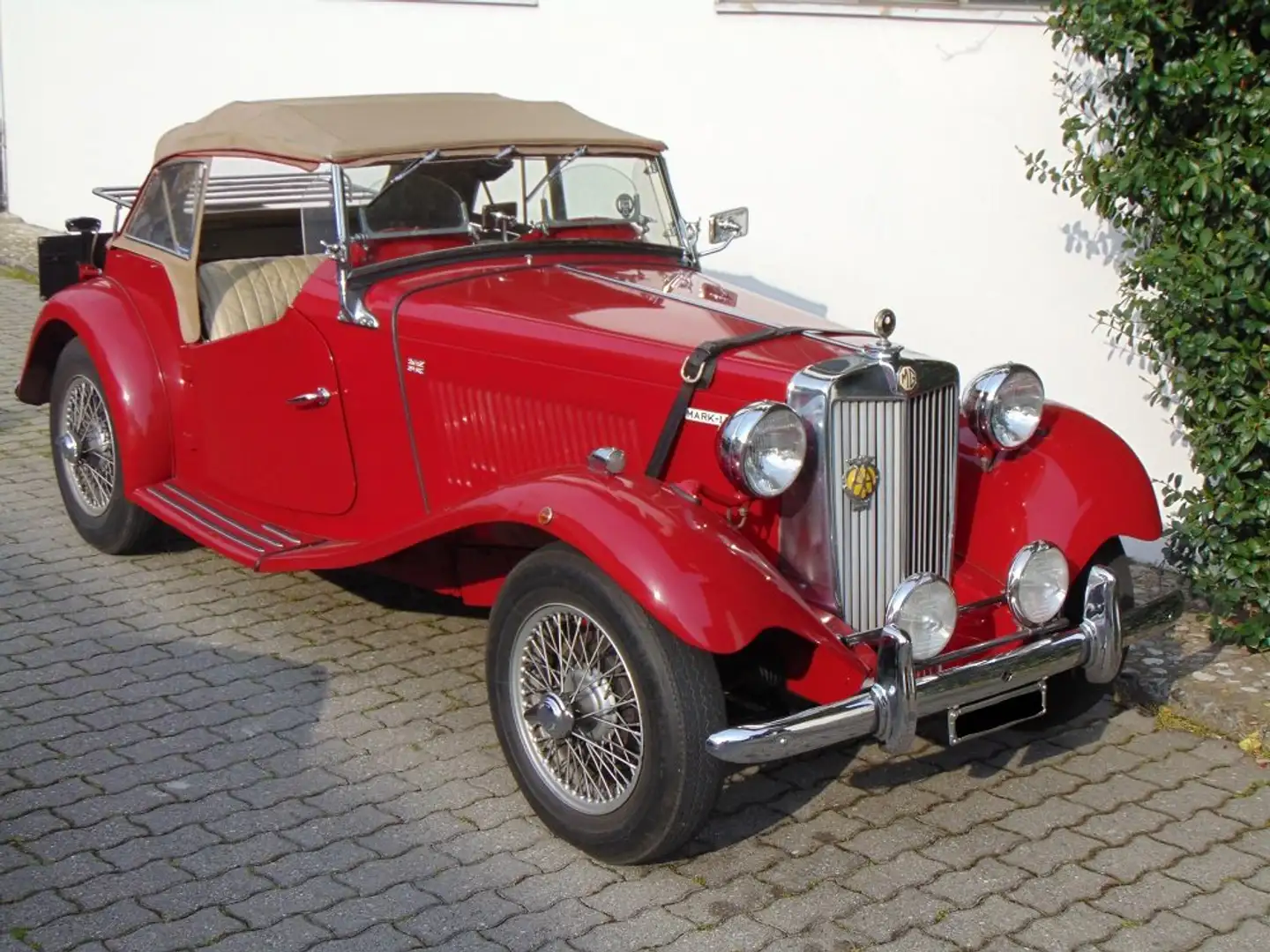 MG TD MKII Rosso - 1