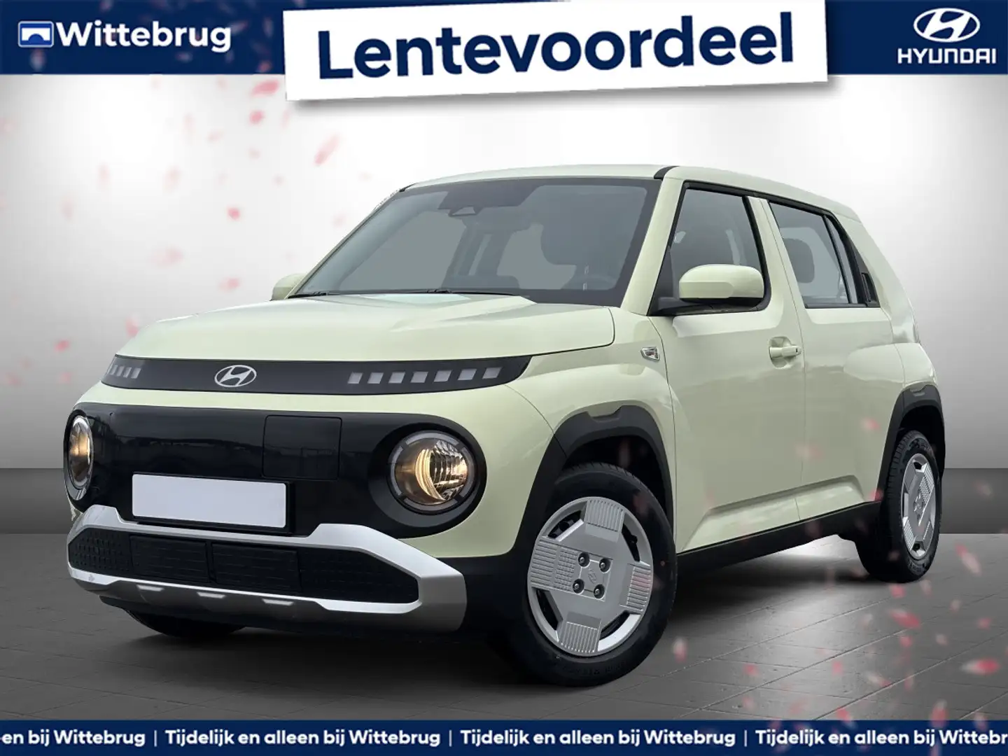 Hyundai Inster E-Motion 49 kWh NIEUW UIT VOORRAAD LEVERBAAR! | NA Žlutá - 1