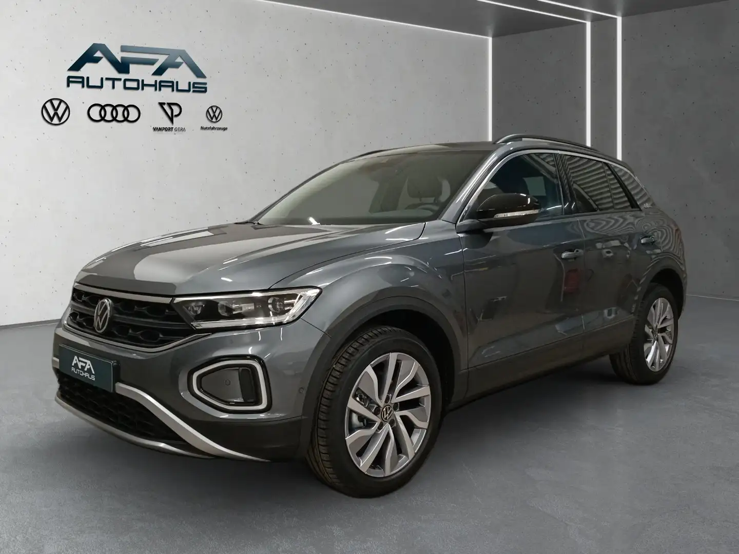 Volkswagen T-Roc 1.5 TSI GOAL DSG AHK*LED+*ACC*DC*App-Conn. Grau - 2