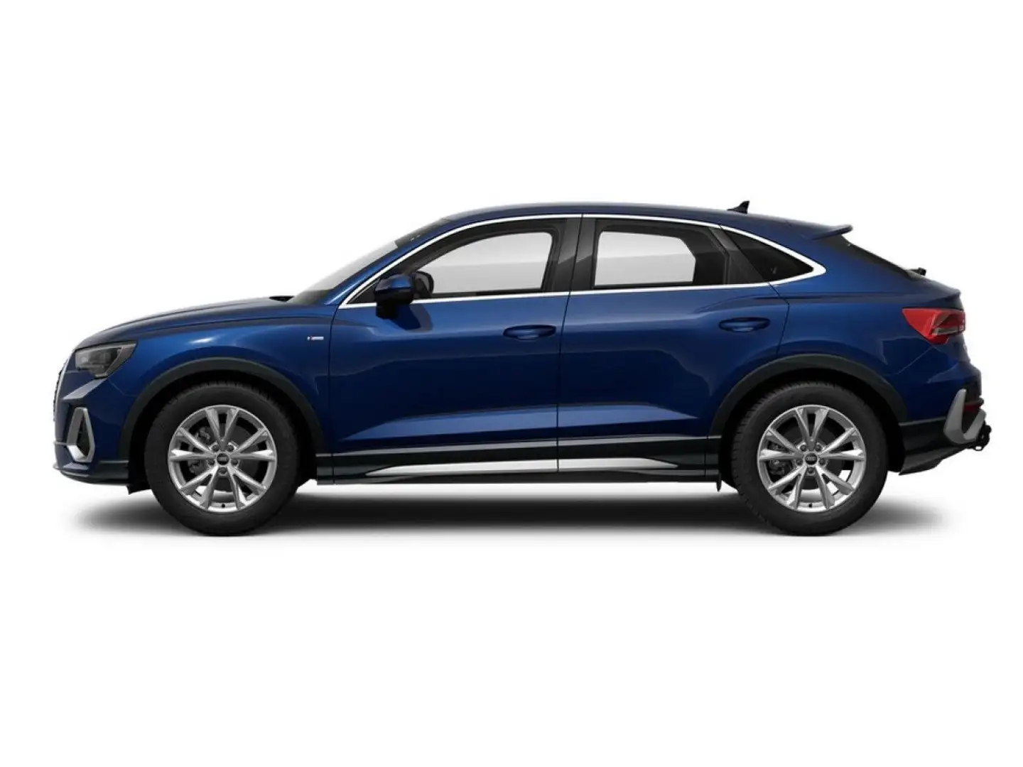 Audi Q3 Sportback 35 TFSI S line S tr. AHK ACC R-Kam. Blau - 2