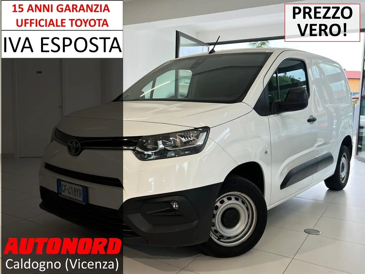 Toyota Proace Proace City 1.5D 100 CV S&S PC 4p. Comfort Bianco - 1