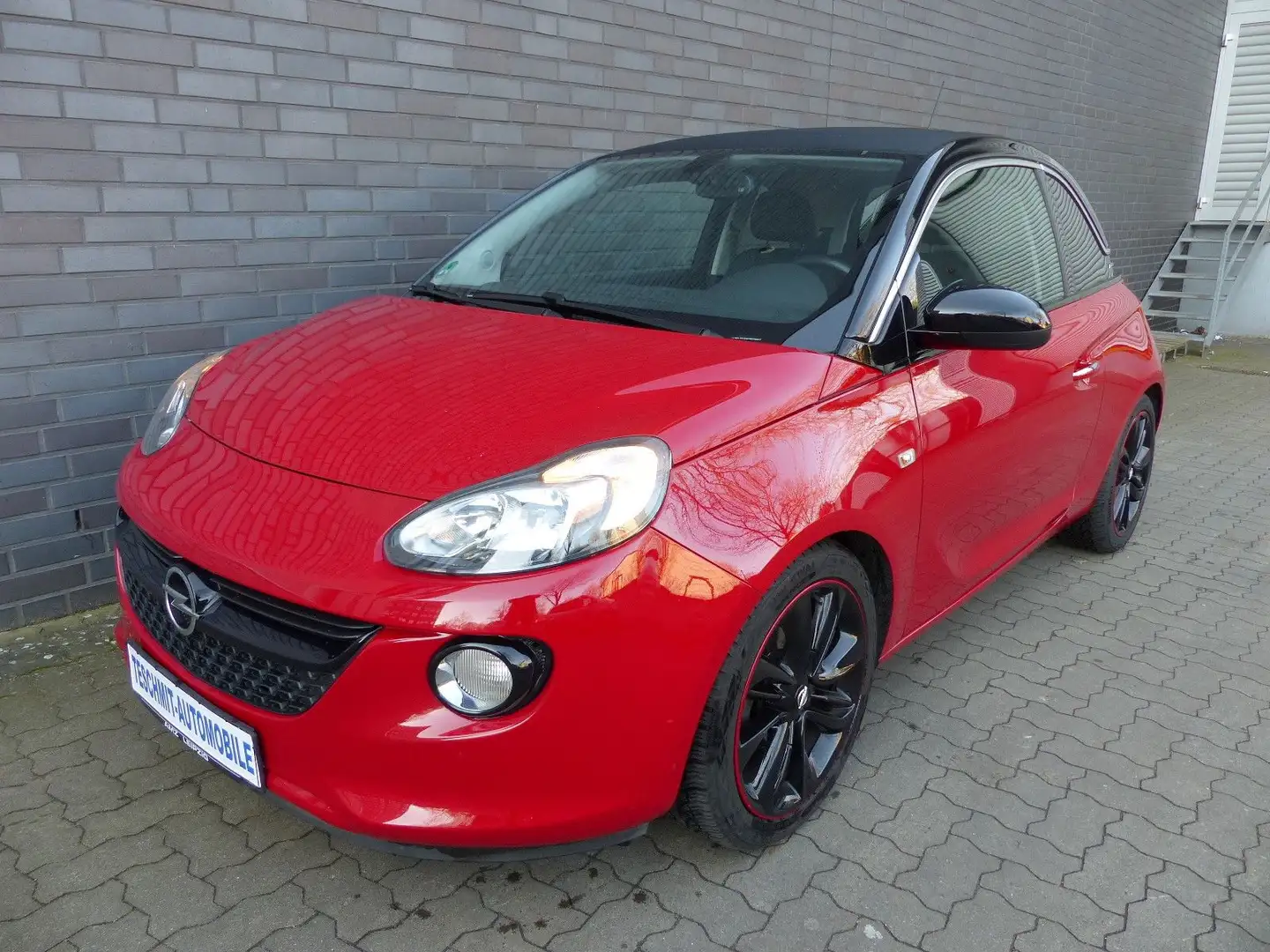 Opel Adam 1,4 Open Air Klima/Sitzheizung/PDC/Blueto. Rot - 2