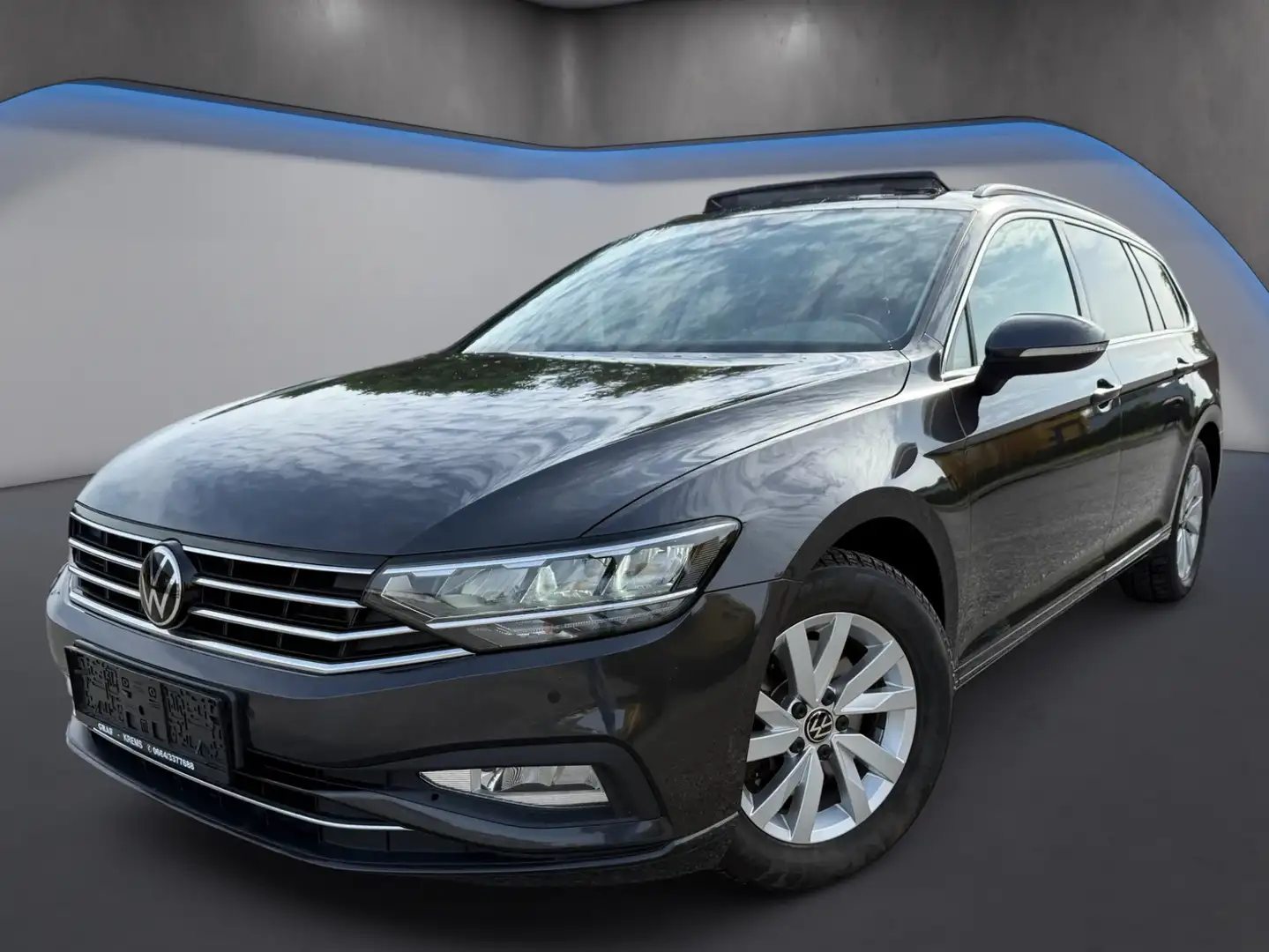 Volkswagen Passat Variant Business 2.0 TDI DSG *Panorama*Navi*Sitzhz*3Zonen* Gris - 1