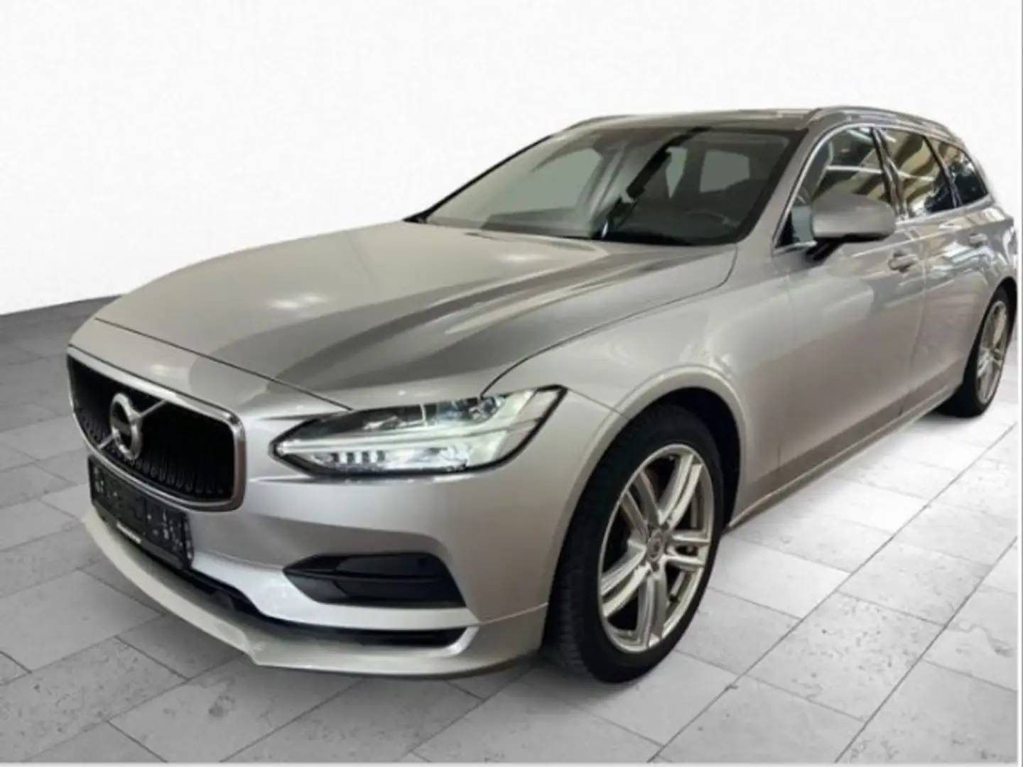 Volvo V90 T4 Momentum Pro/Leder/Navi/LED/Kam/el.HKL Klima Stříbrná - 1