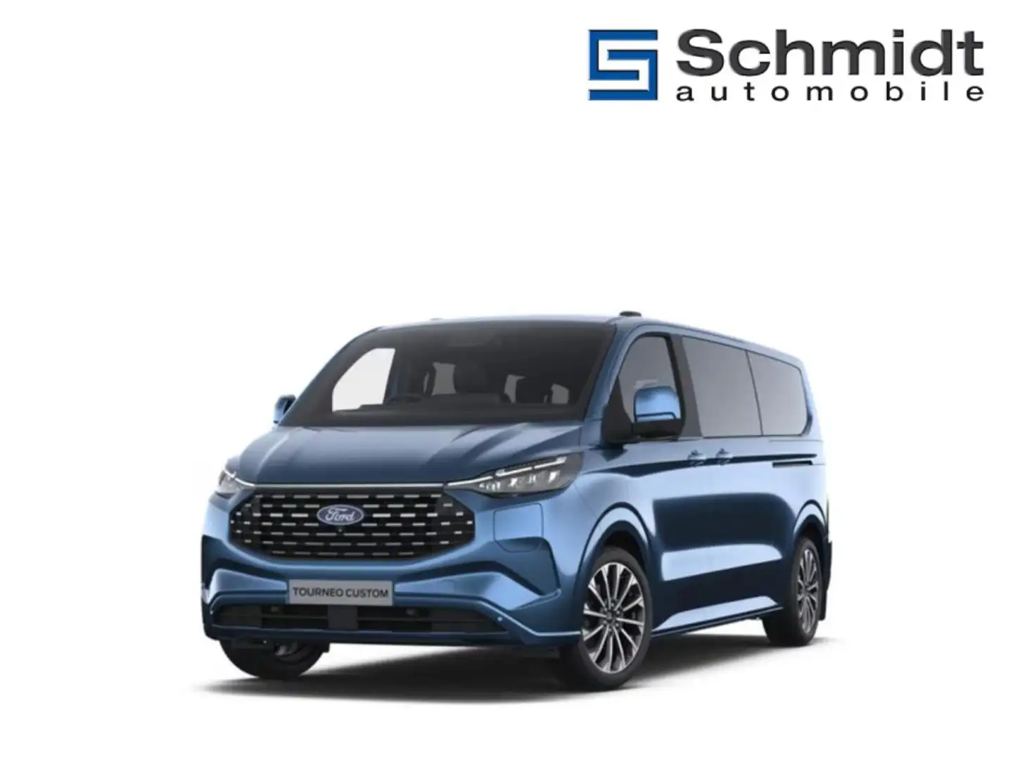 Ford Transit Custom Tourneo Custom Bus Titanium X 340L2 2,5L PHEV 233PS A FWD Blau - 1