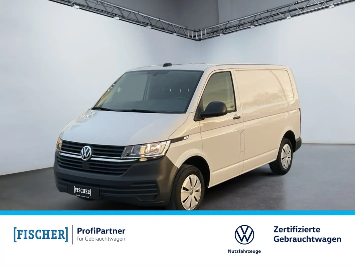 Volkswagen T6 Transporter 2.0TDI kurz KR Navi PDC vorn & hinten Weiß - 1