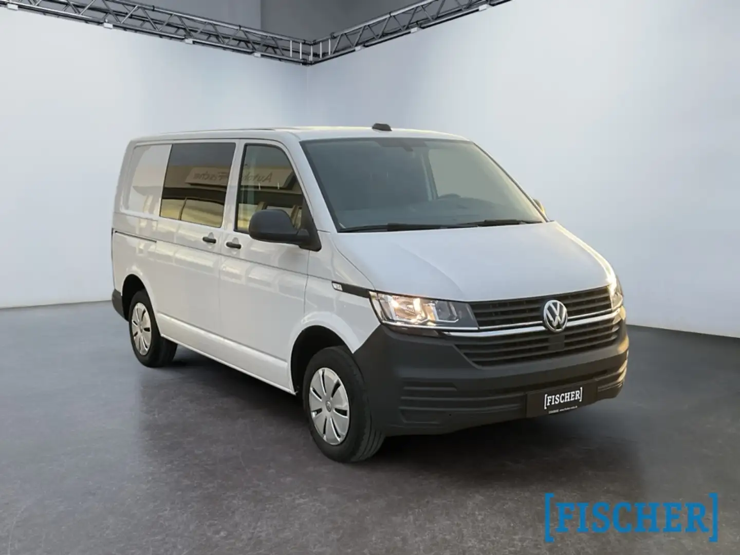 Volkswagen T6 Transporter 2.0TDI kurz KR Navi PDC vorn & hinten Weiß - 2