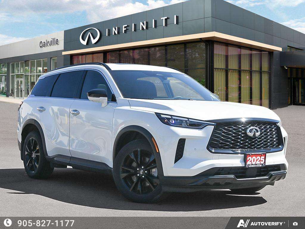 2025 Infiniti QX60 BLACK EDITION | MOONROOF | LEATHER | BOSE | NAV