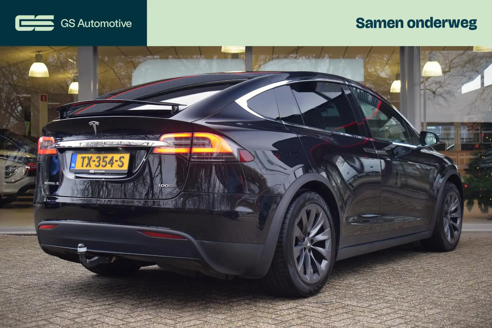 Tesla Model X 100D |ENHANCED AUTOPILOT|TREKHAAK|CAMERA Schwarz - 2