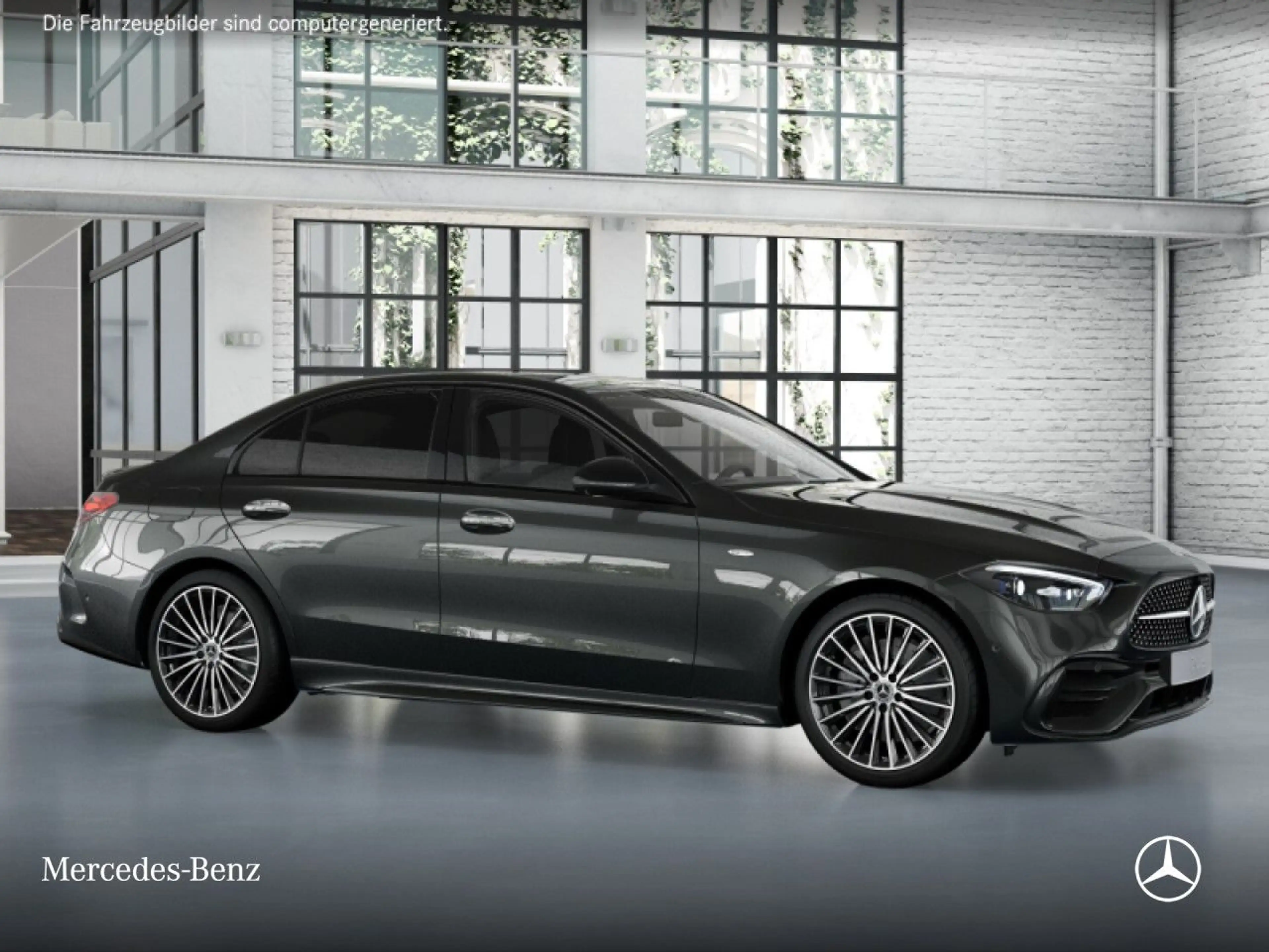 Mercedes-Benz C 300 de AMG+NIGHT+PANO+360+19"+TOTW+KEYLESS+9G — photo 15