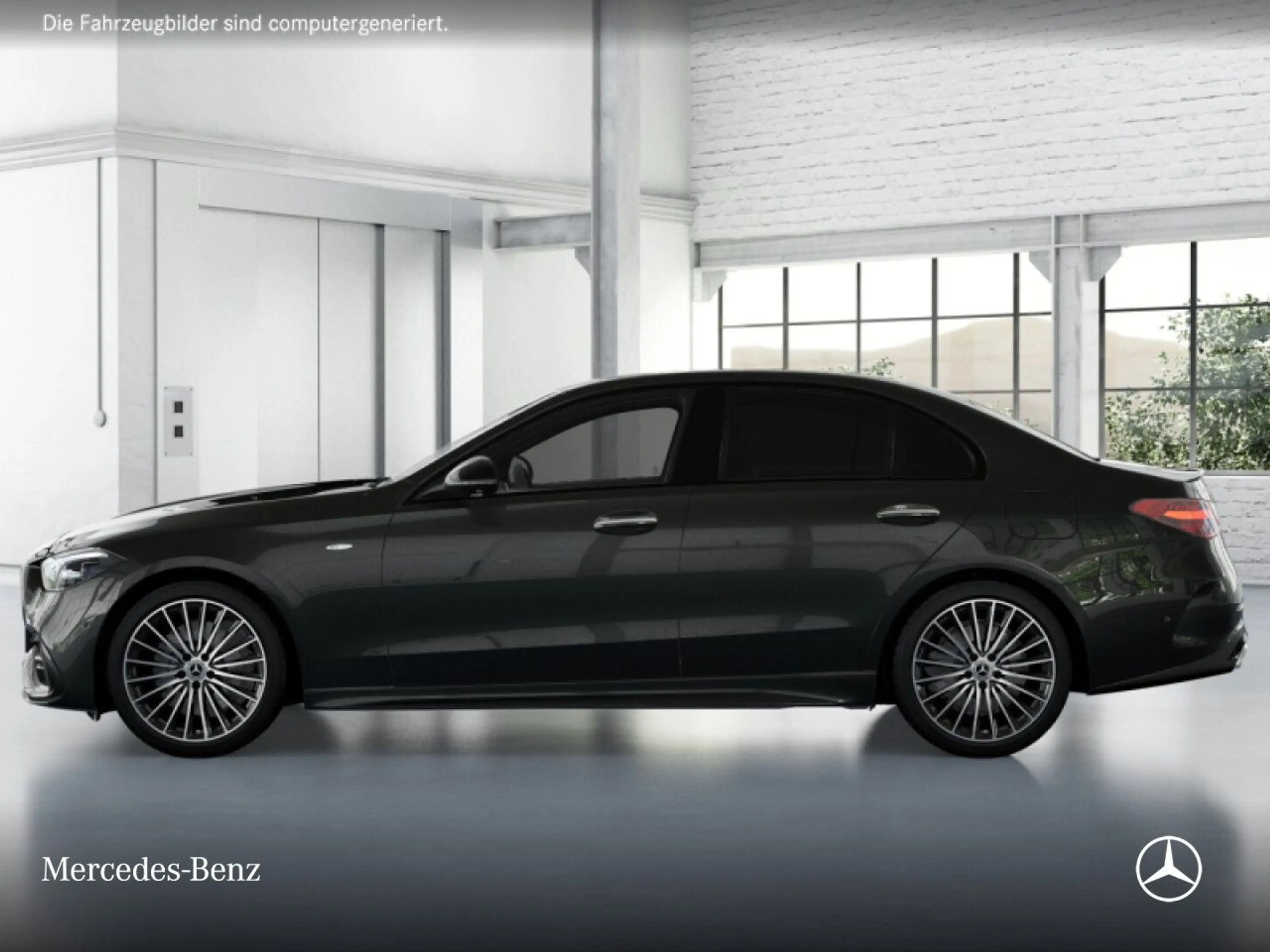 Mercedes-Benz C 300 de AMG+NIGHT+PANO+360+19"+TOTW+KEYLESS+9G — photo 5