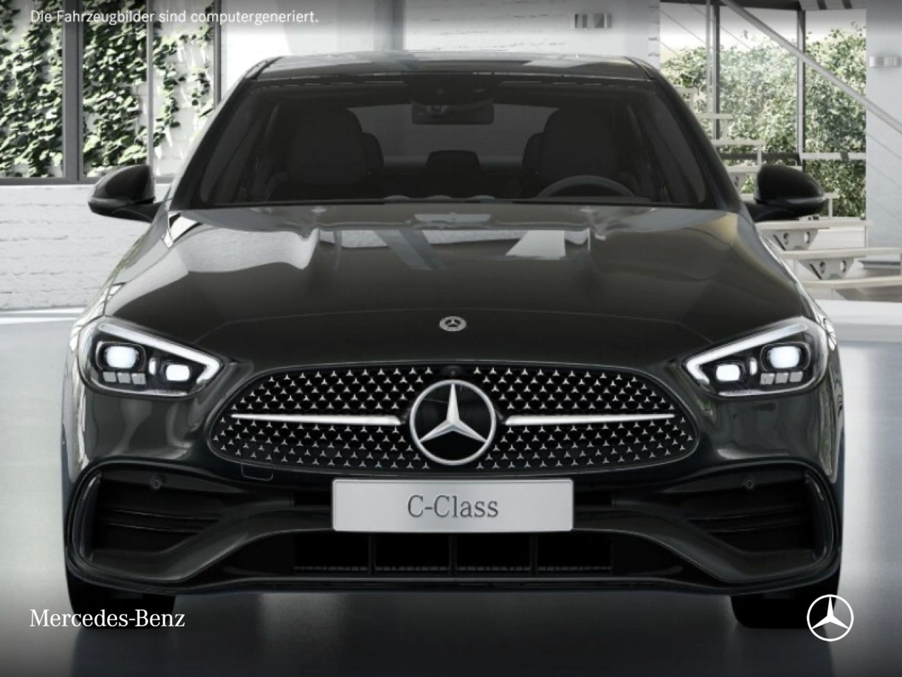 Mercedes-Benz C 300 de AMG+NIGHT+PANO+360+19"+TOTW+KEYLESS+9G — photo 6