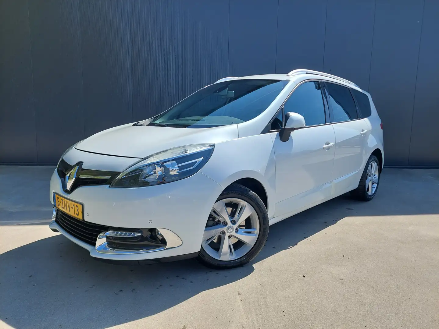Renault Grand Scenic 1.2 TCe R-Cinéma 7 PERSOONS HALF LEER LED NAVI CRU Weiß - 1
