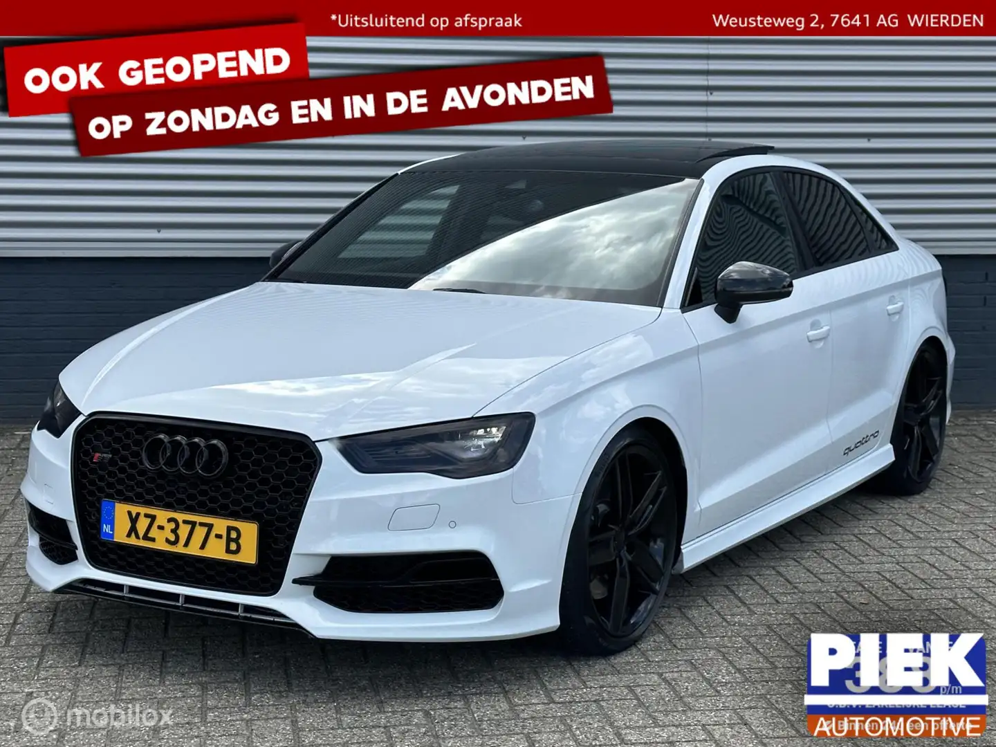 Audi S3 2.0 TFSI S3 quattro Pro Line Plus PANORAMADAK, ACC Bílá - 1