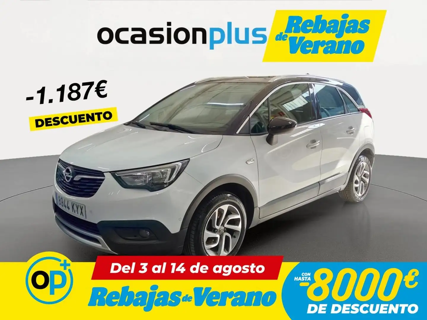 Opel Crossland X 1.2T S&S Design Line 110 Blanco - 1