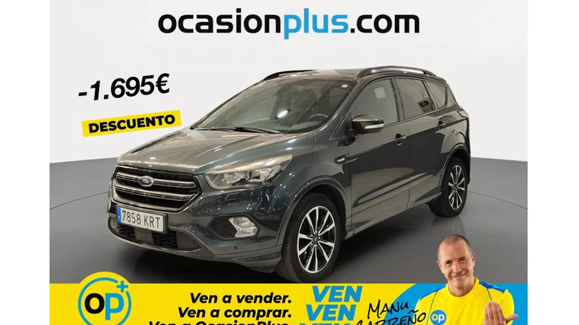 Ford Kuga 2.0TDCi Auto S&S ST-Line Limited Edition 4x2 150 Gris - 1