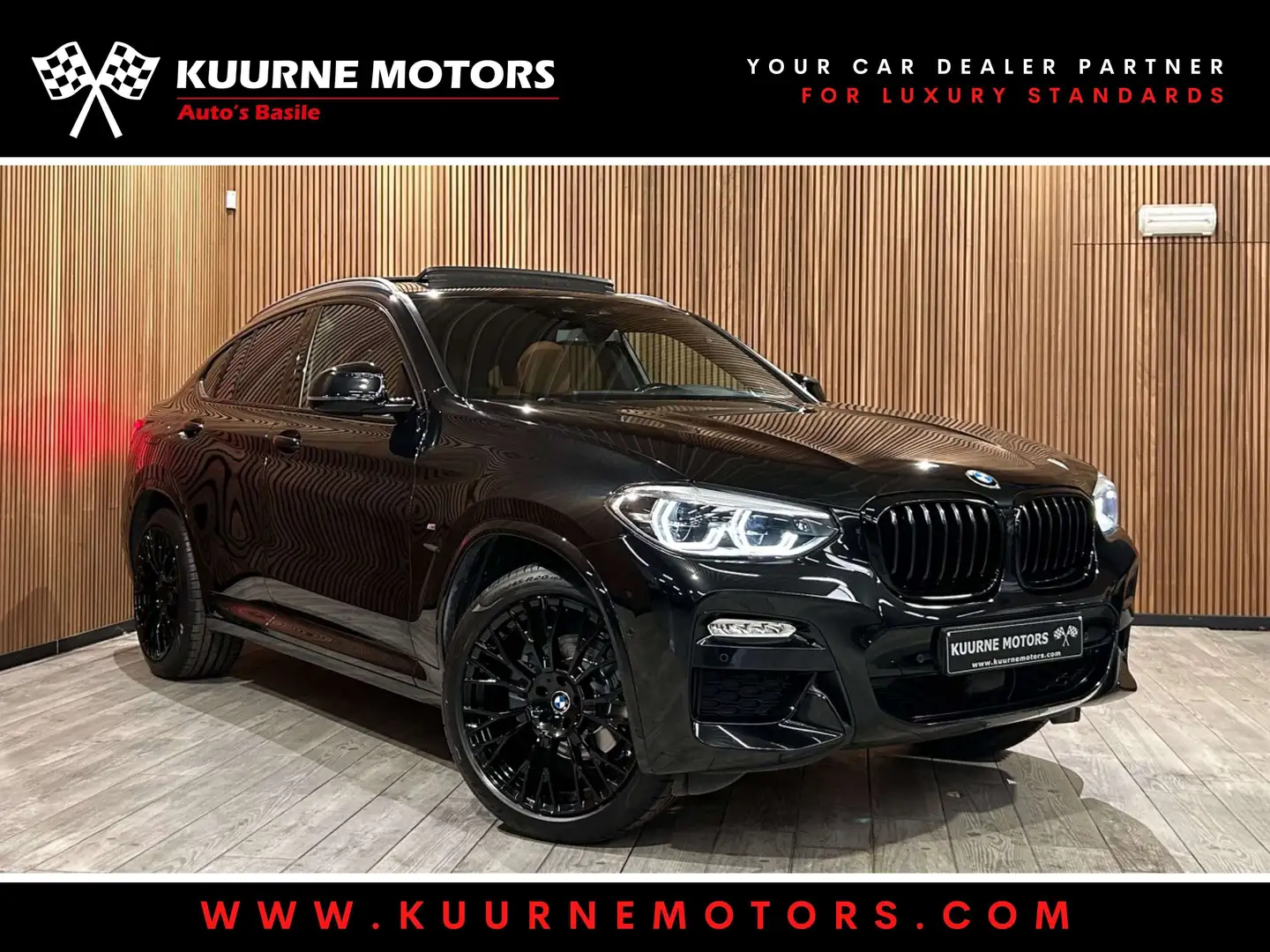 BMW X4 xDrive20dA M Pack 20\/Pano/Cam/Acc *1j garantie* Noir - 1