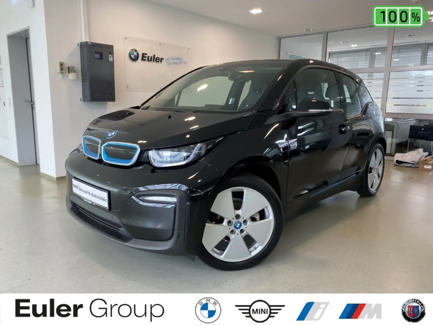 BMW i3 120Ah Navi LED Rückfahrkamera Tempomat Sitzhzg PDC Schwarz - 1