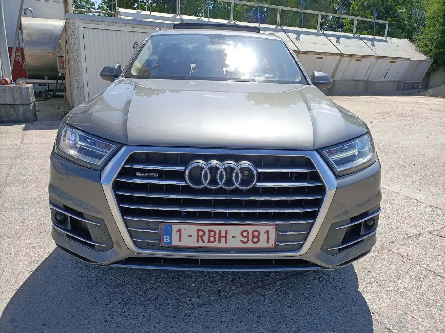 Audi Q7 3.0 TDI quattro Pro Line 7p PANO/TREKHAAK/LEDER/MA Grijs - 2
