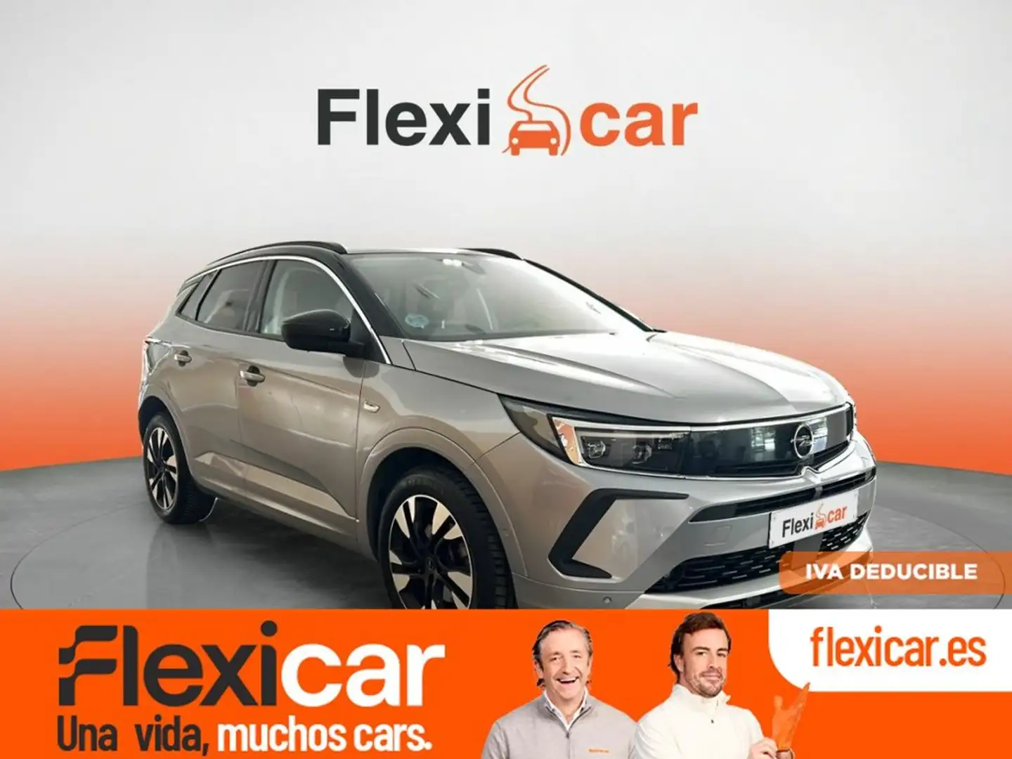 Opel Grandland 1.2 Turbo GS Gris - 1
