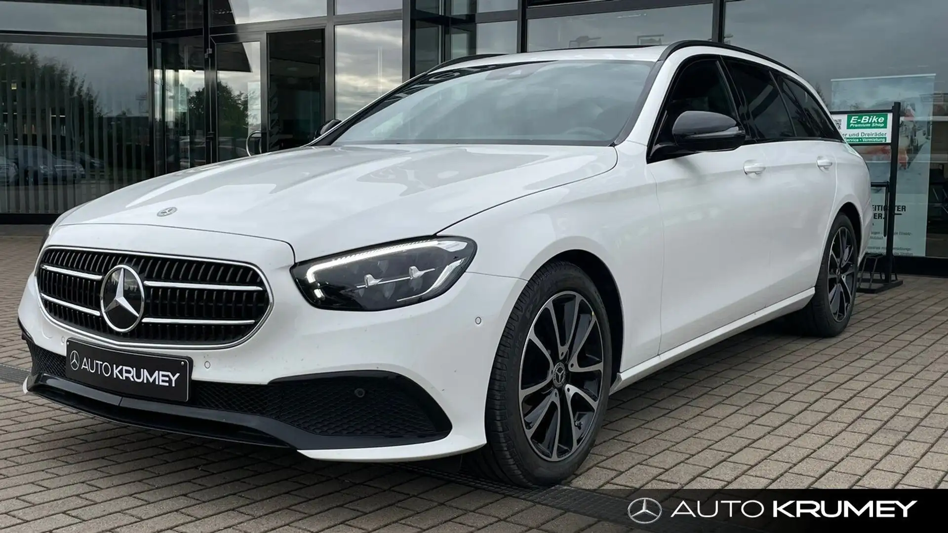 Mercedes-Benz E 200 T-Modell AVANTGARDE+Navi+SHD+LEDAutom. Blanc - 2