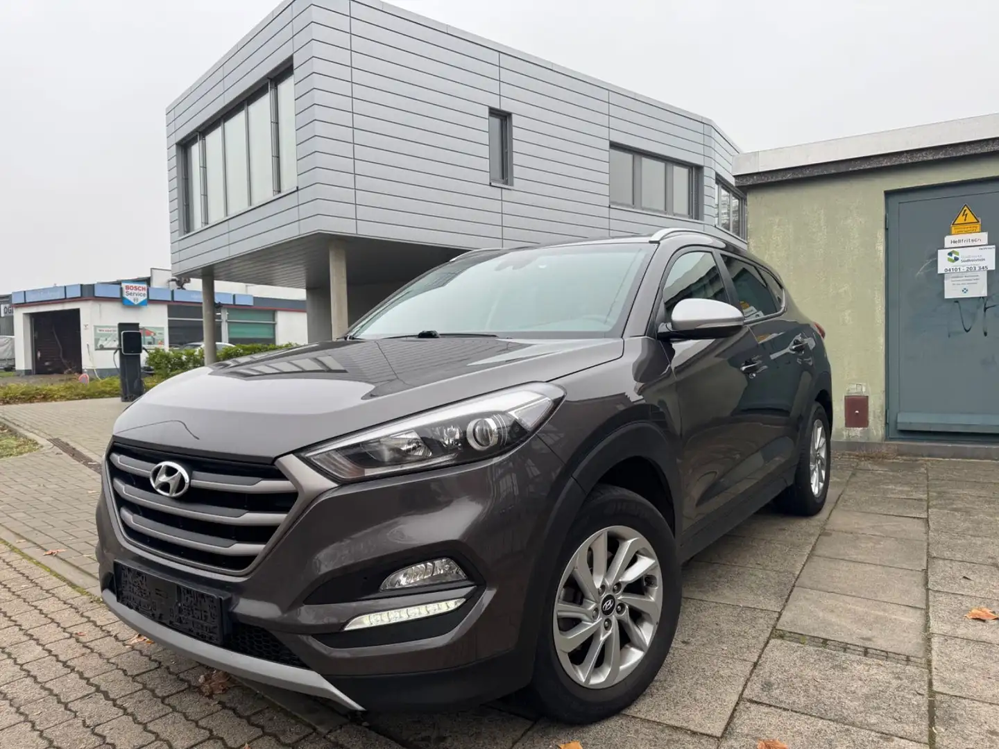 Hyundai TUCSON blue Advantage NAVI KAMERA SPURHALTEASSIS - 1