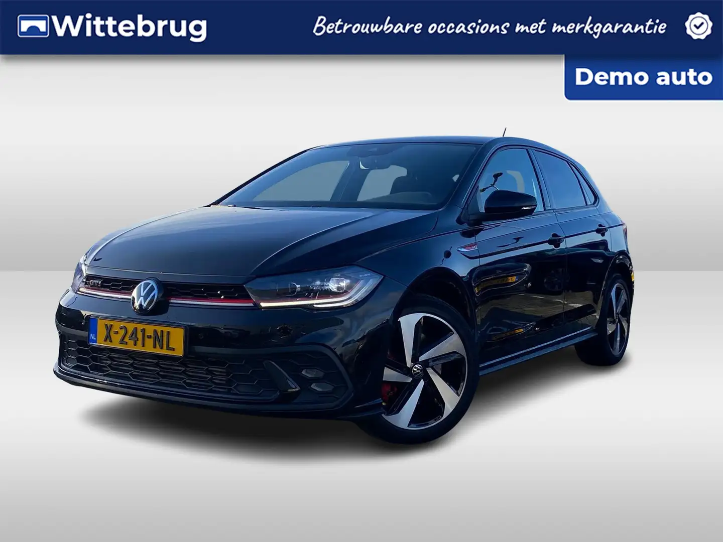 Volkswagen Polo GTI 2.0 TSI / IQ Led Koplampen / Achteruitrijcamera / Zwart - 1