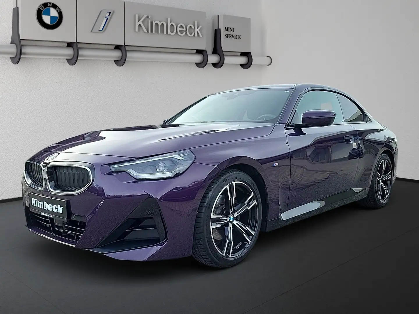 BMW 220 i Coupé M SPORT ActiveGuardPlus HiFi Navi PDC Violett - 1
