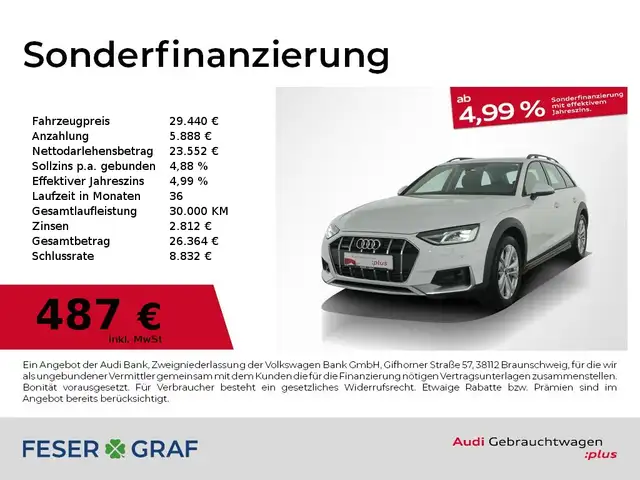 Audi A4 allroad quattro 40 TDI S tronic Navi Plus/ PDC Bluet