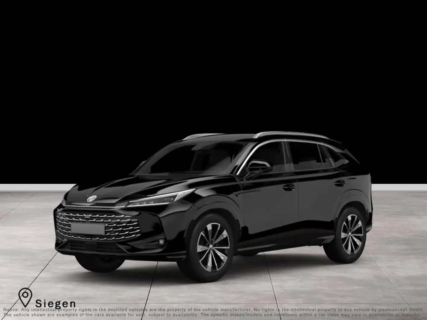 MG HS Hybrid+ Luxury  MY25 Schwarz - 1