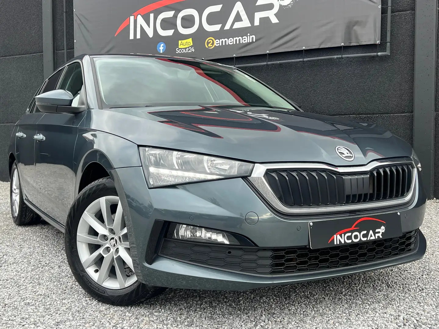 Skoda Scala 1.0 TSI Style *Cockpit ✅/ GARANTIE 1AN ✅* Gris - 1