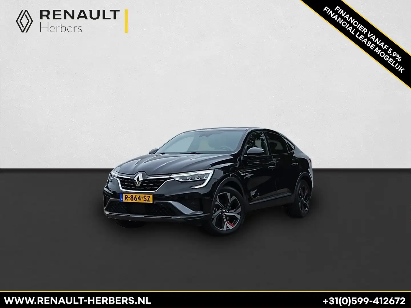 Renault Arkana 1.6 E-Tech Hybrid 145 R.S. Line TREKHAAK / BOSE / Negro - 1