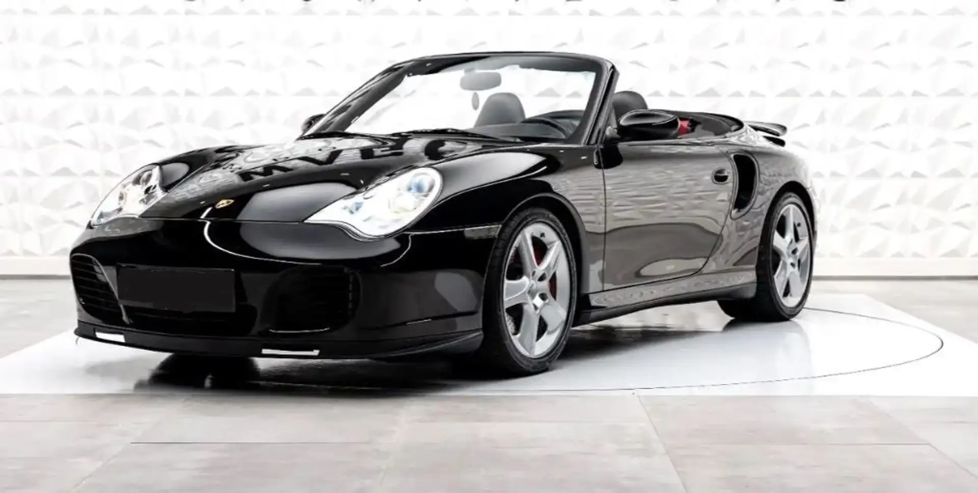 Porsche 996 996 Turbo Cabrio 3.8*610PS*Einzelstück*perfekt* Schwarz - 1