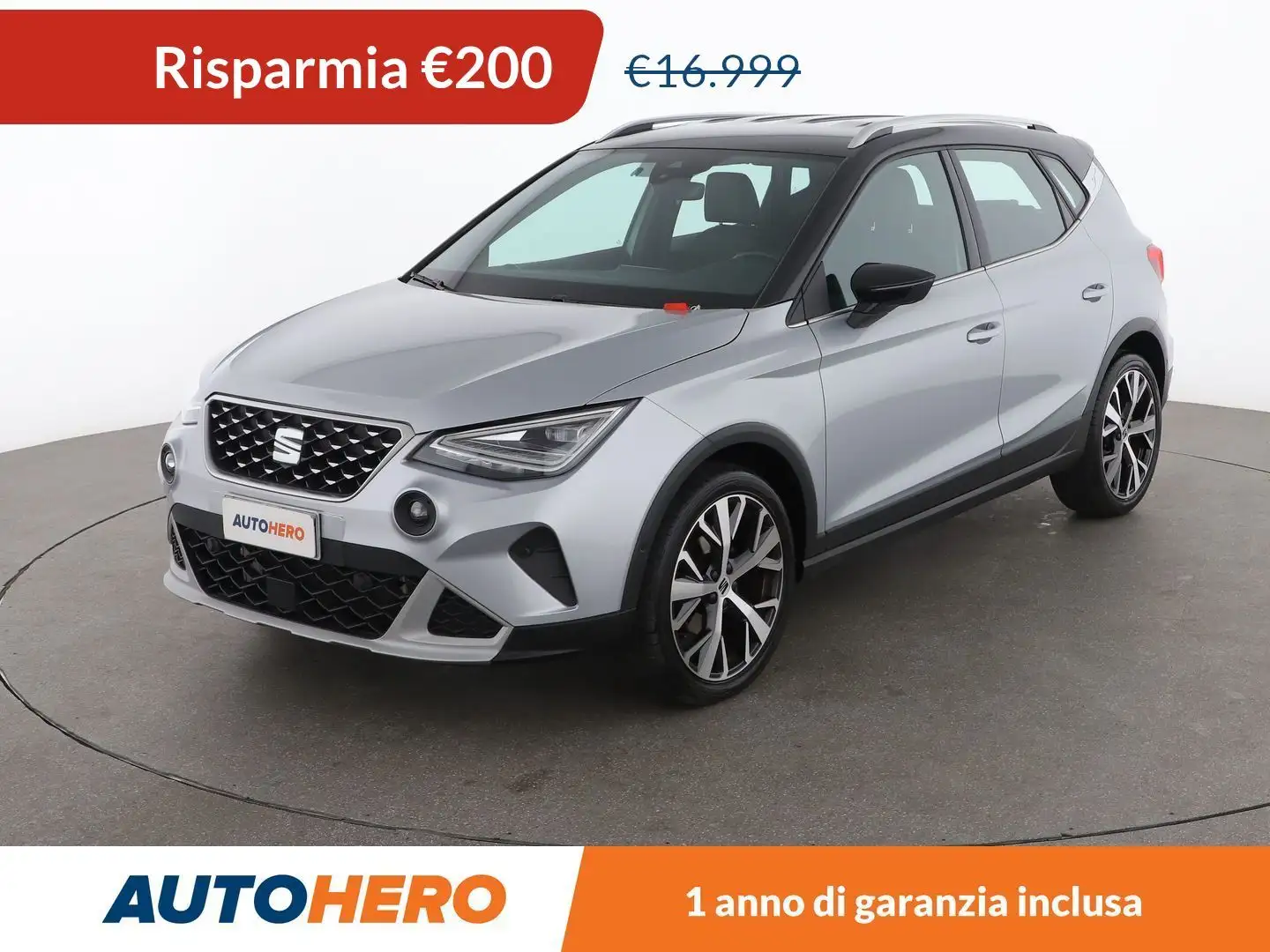 SEAT Arona 1.0 TSI Xperience 110 CV Argento - 1