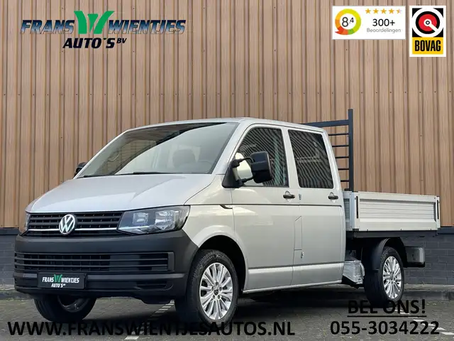 Volkswagen Transporter 2.0 TDI L2H1 DC | Marge! | Pick-up! | 6 Pers. | Tr