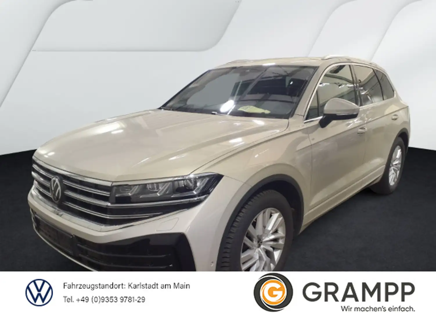 Volkswagen Touareg Elegance 3.0TDI +AHK+KAMERA+LUFT+MEMORY+ Béžová - 1