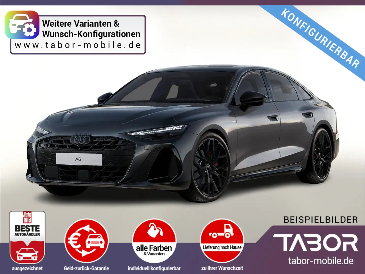 Audi A6 Lim TFSI 204 Neues Modell Leder LED SHZ Kam Bianco - 1