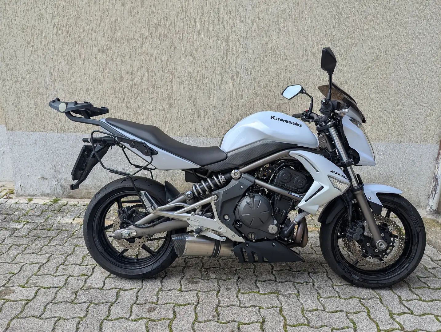 Kawasaki ER - 6 N Blanco - 2