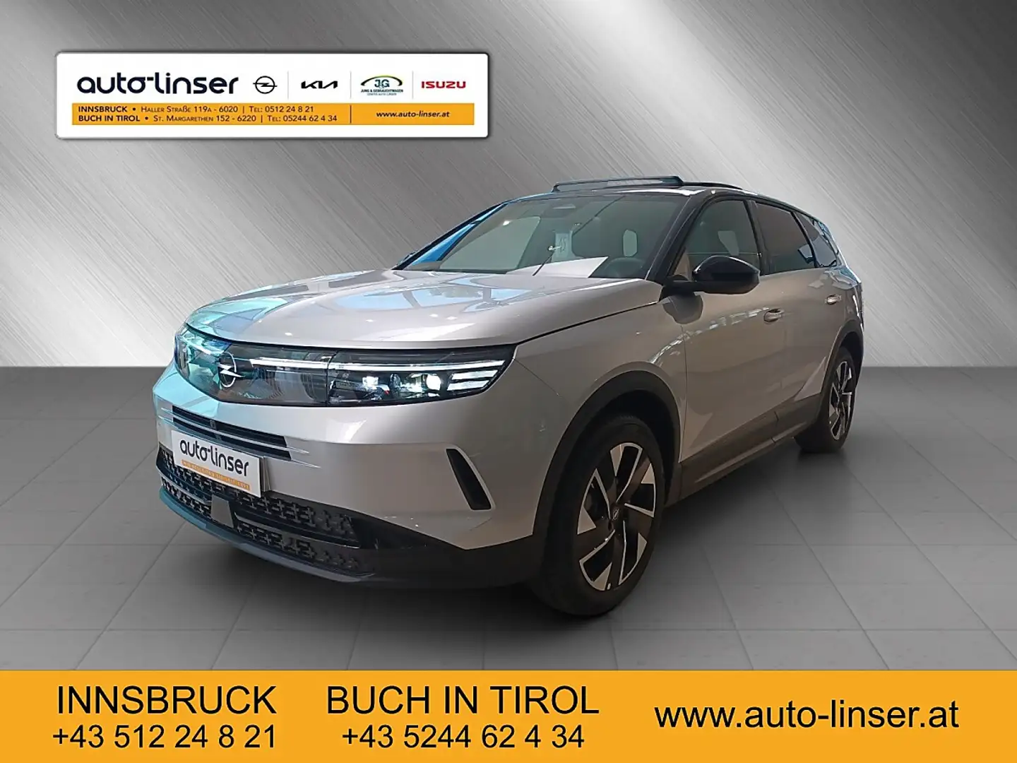 Opel Grandland MHEV MildHybrid 145PS Silber - 1