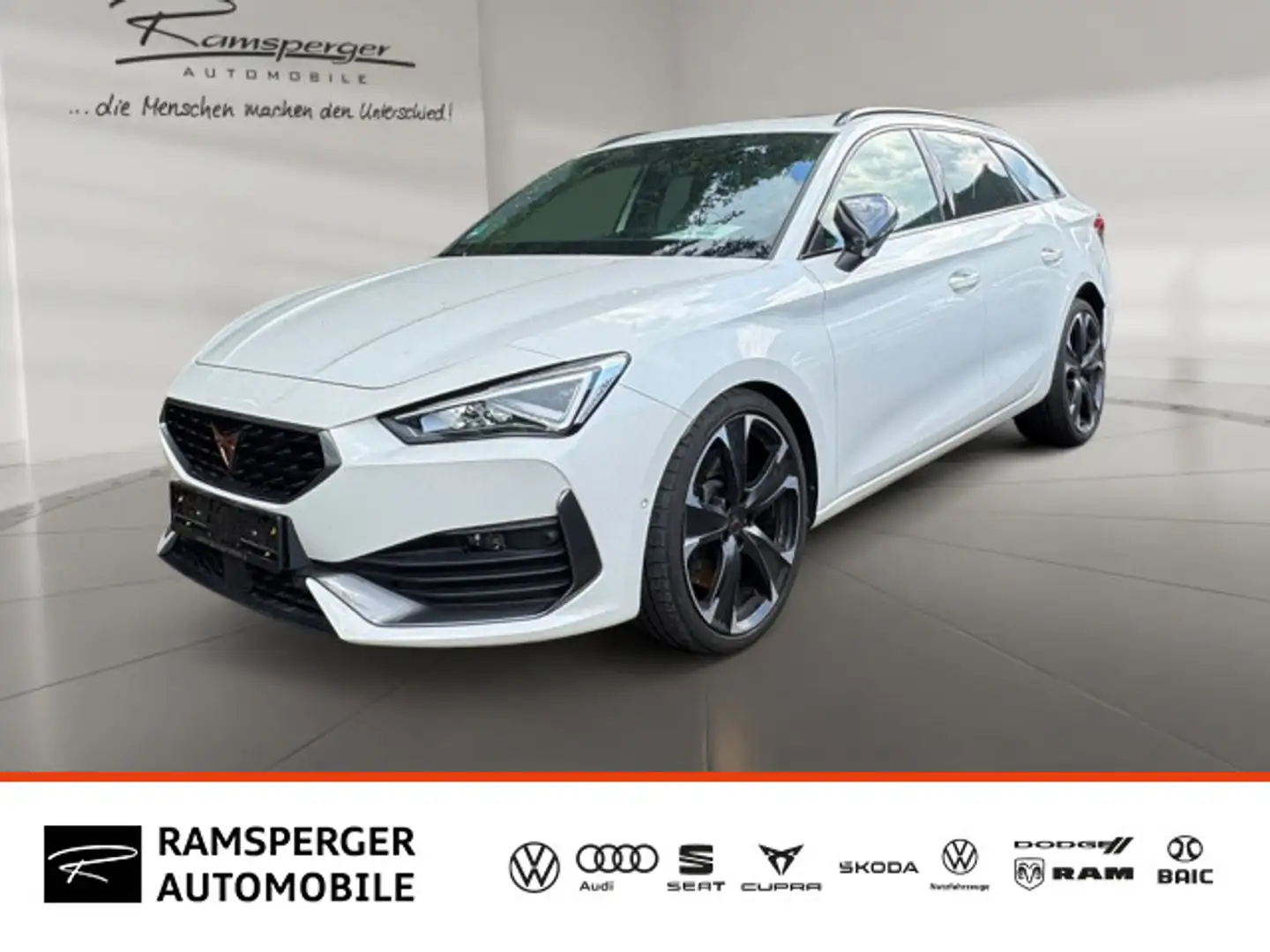 CUPRA Leon Sportstourer 2.0 TSI VZ 4Drive AHK/Pano/LED Weiß - 1